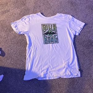 This Is a boys billabong tee and its Cotton and It Is a boys large.